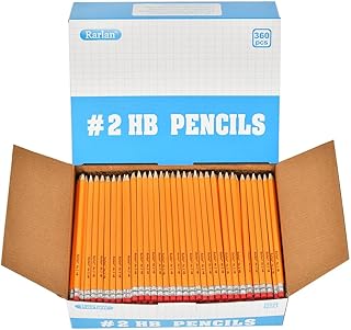 Pre-sharpened #2 HB Wood Pencils, 360 Pack