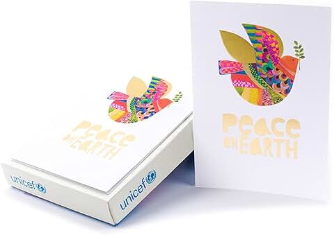Peace on Earth Dove Christmas Cards, 12 Pack