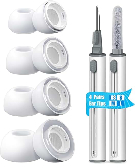 Replacement Ear Tips and Cleaning Kit for AirPods Pro