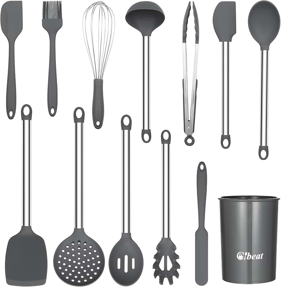 13-Piece Non-Stick Silicone Kitchen Utensil Set