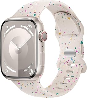 Soft Waterproof Silicone Sport Band for Apple Watch