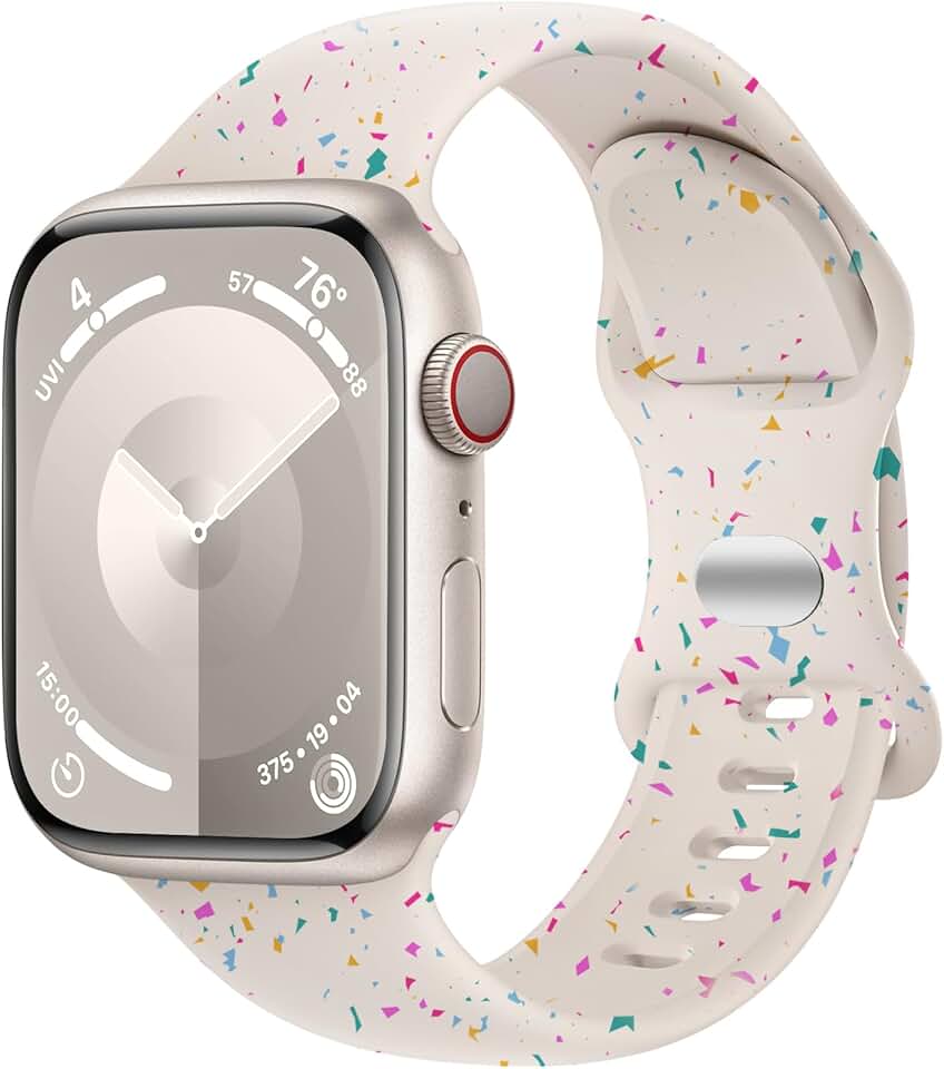 Soft Waterproof Silicone Sport Band for Apple Watch