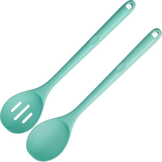 Silicone Kitchen Utensil Set for Cooking and Serving