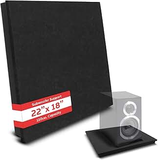 Audio Speaker Platform Pad, 22.5" x 17.8"