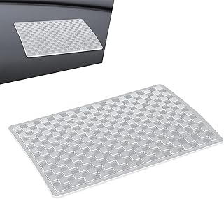 White Non-Slip Car Dashboard Mat