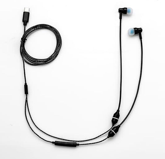 Anti-Radiation Air Tube Headphones with USB-C Plug