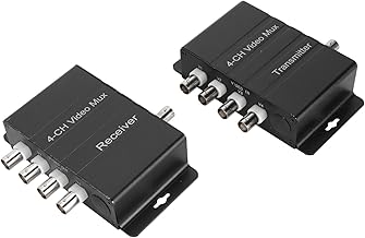 4-Channel Analog Video Multiplexer for Security Cameras
