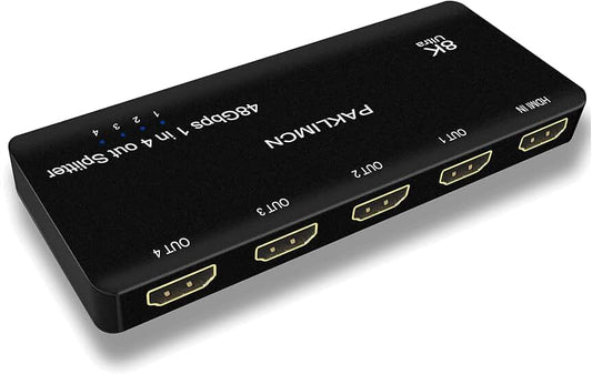 8K HDMI Splitter 1 In 4 Out 4K 120Hz