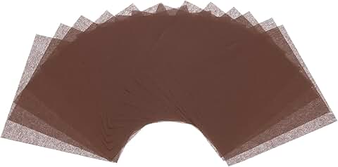 3000 Brown 3-Inch Tissue Paper Squares for Crafts