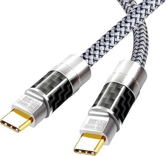 40FT USB C to C Cable, 100W, 4K60Hz, Fast Charging