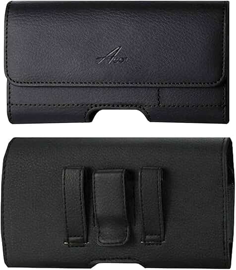 Premium Leather Wallet Case with Belt Clip for LG Phones