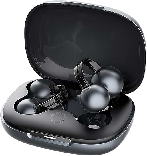 Open-Ear Wireless Bluetooth Headphones with Secure Fit