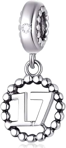 17 Charms Pendant for Necklace or Bracelet