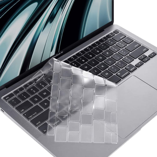 Clear ultra-thin keyboard cover for MacBook Air 13-inch