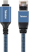 75Ft USB C to Ethernet Cable for Laptop and More