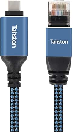 75Ft USB C to Ethernet Cable for Laptop and More