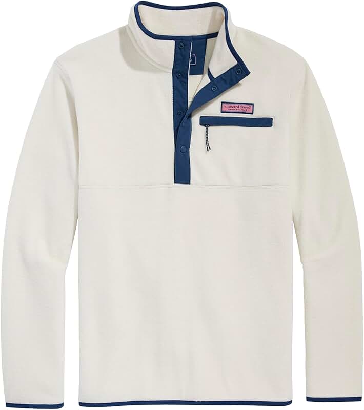 Men's Fleece Quarter-Snap Top