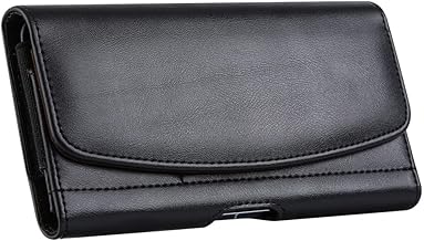 PU Leather Belt Case with Card Holder for Blu View 5