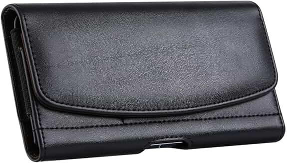 PU Leather Belt Case with Card Holder for Blu View 5