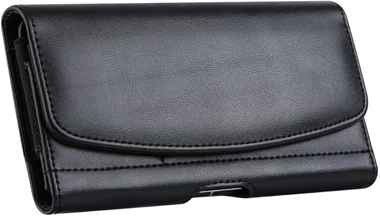 PU Leather Belt Case with Card Holder for Blu View 5