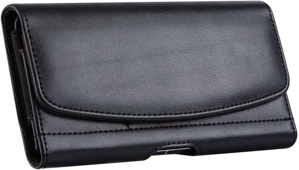 PU Leather Belt Case with Card Holder for Blu View 5