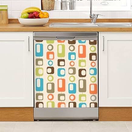 Minimalist Dishwasher Magnet Cover, 23x26in