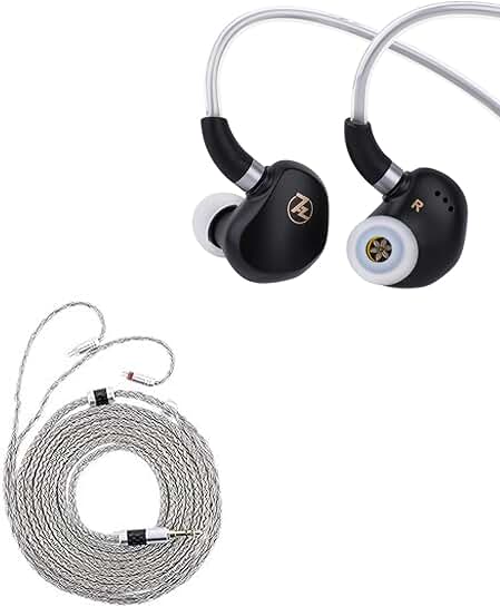 7HZ G1 In-Ear Monitor with 10mm DLC Driver and 2m Cable
