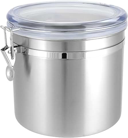 Large 160oz Stainless Steel Airtight Kitchen Canister