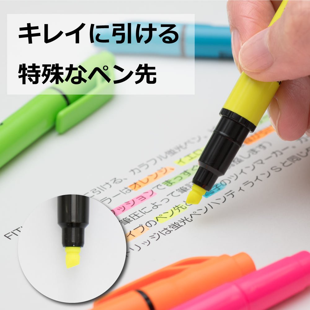 Five-Color Highlighter Set