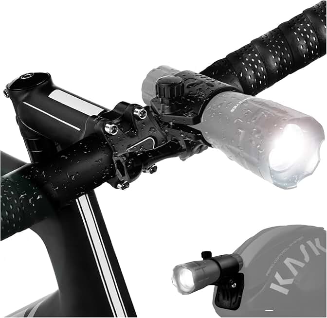 Mount for Flashlights and Bike Light Set