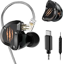 Wired In Ear Monitors with Microphone and Detachable Cable