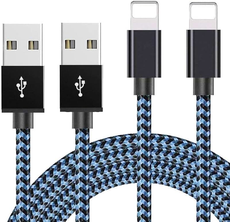 2-Pack 3.3ft Phone Charger Cables for iPhone and AirPods
