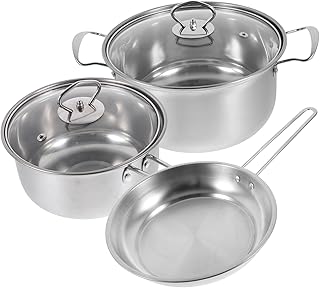 Stainless Steel Cookware Set for Daily Cooking