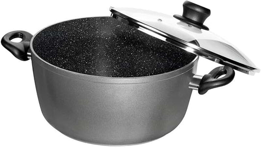 12-Piece Nonstick Cookware Set with Detachable Handle