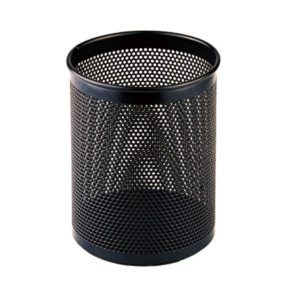 Wire Mesh Pen Holder with Foam Pad and Non-Slip Bottom