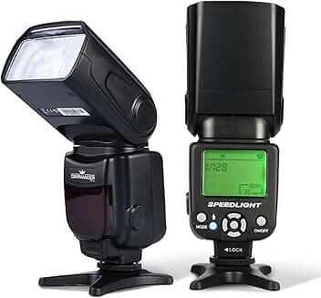 Flash for DSLR and Mirrorless Cameras with Hot Shoe