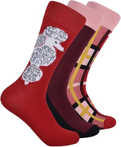 Three Poodle Crew Socks