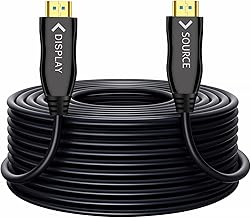 66FT HDMI Fiber Optic Cable for 4K HDR Gaming and TV