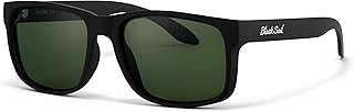 Square Frame Polarized Sunglasses with UV400 and Mirrored Lenses