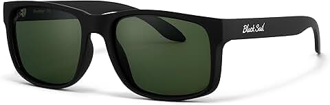 Square Frame Polarized Sunglasses with UV400 and Mirrored Lenses