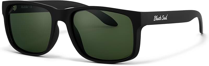 Square Frame Polarized Sunglasses with UV400 and Mirrored Lenses