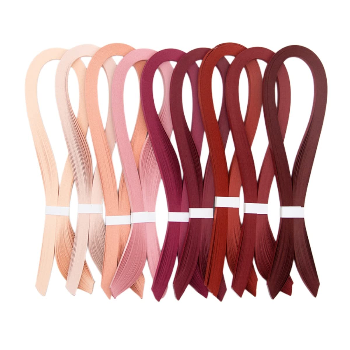 Pastel Pink Quilling Paper Strips 3mm 120pcs 21in