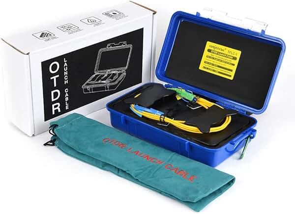 Fiber Optic OTDR Launch Cable Box, 1000m