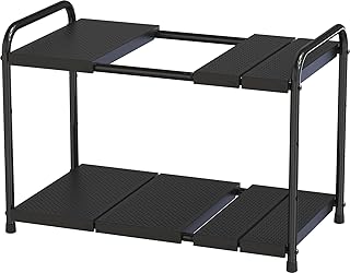 Under Sink 2-Tier Expandable Shelf Organizer