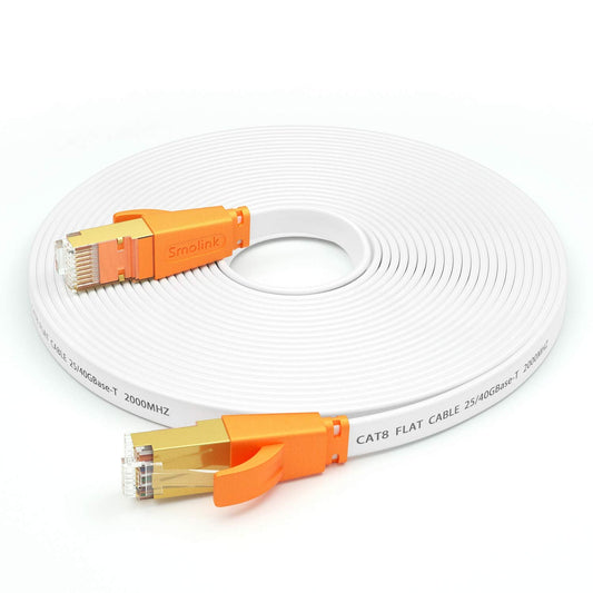 Cat 8 Ethernet Cable 20 Ft for High-Speed Internet and Gaming