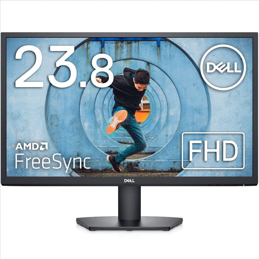 24 inch Monitor FHD (1920 x 1080) 16:9 Ratio with Comfortview (TUV-), 75Hz Refresh Rate, 16.7 Million Colors, Anti-Glare Screen with 3H Hardness, Black - SE2422HX