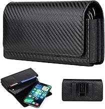 Dual Horizontal Belt Clip Phone Holster for Large Smartphones