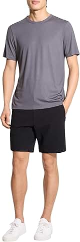 Men's Essential T-Shirt in Anemone Milano