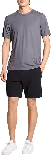 Men's Essential T-Shirt in Anemone Milano