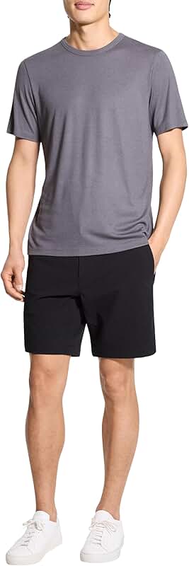 Men's Essential T-Shirt in Anemone Milano
